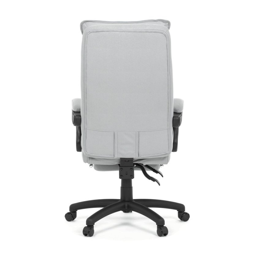 Kancelářské křeslo, synchronní mechanismus, stříbrná látka, KA-Y350 SIL