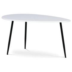 Odkládací stolek 100x60x50cm, mdf, bílá, AF-3012 WT