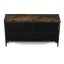 Komoda 103x30x56cm, mdf, vícebarevná, AUK-W2103 BK