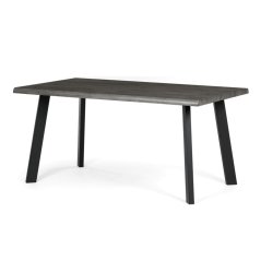 Jídelní stůl 160x90cm, mdf, šedý dub, HT-F4516 GREY