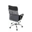 Kancelářská židle, houpací mechanismus, šedá síťovina, KA-E305 GREY