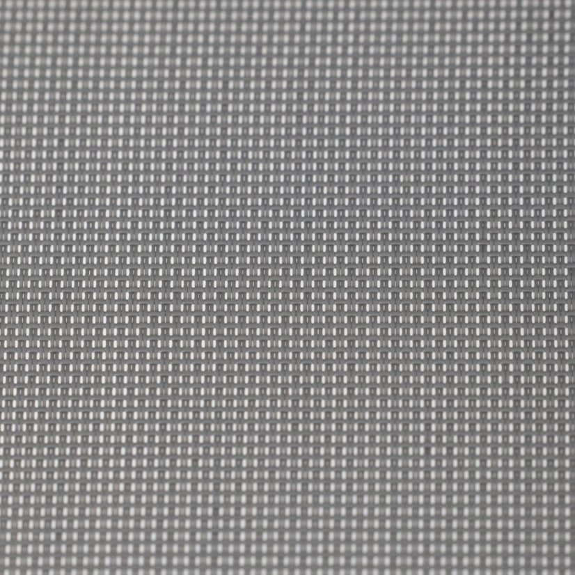 Židle zahradní šedý textilen, šedá kovová konstrukce, područky polywood v dekoru dubu