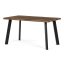 Jídelní stůl 140x80cm, mdf, šedý dub, HT-F4514 GREY - Barva (vyberte): hnědá#eup349729euv3