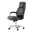 Kancelářské křeslo, houpací mechanismus, šedá ekokůže, KA-F1385 GREY