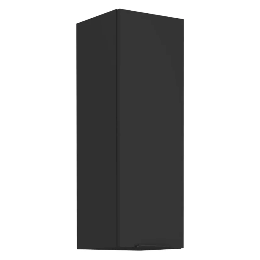 Horní skříňka, černá, SIBER 30 G-90 1F