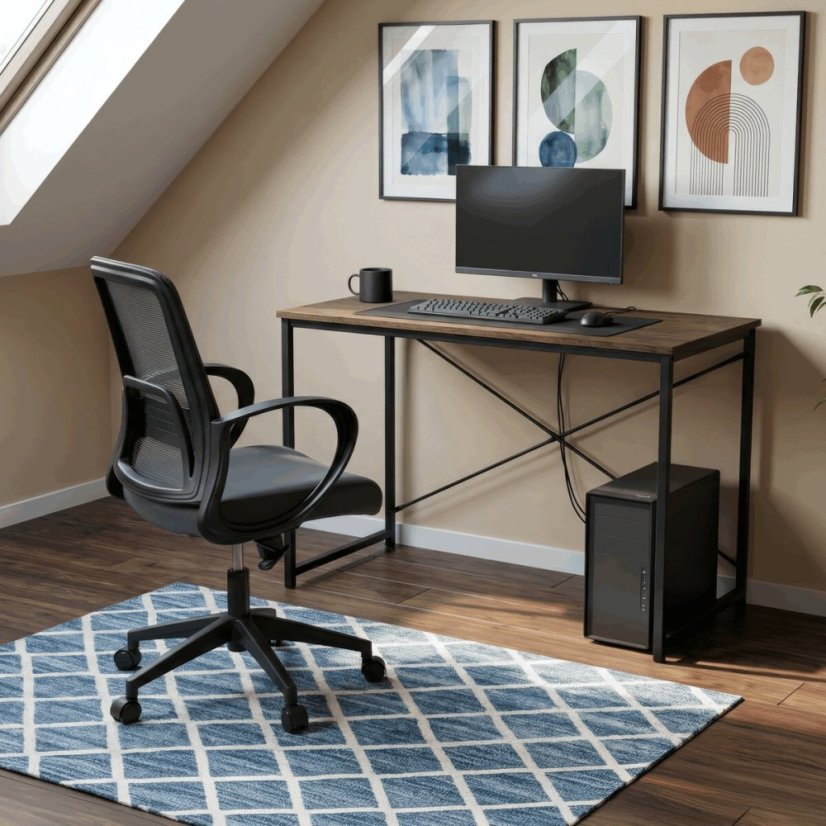 Kancelářská židle, houpací mechanismus, šedá síťovina, KA-S3015 GREY
