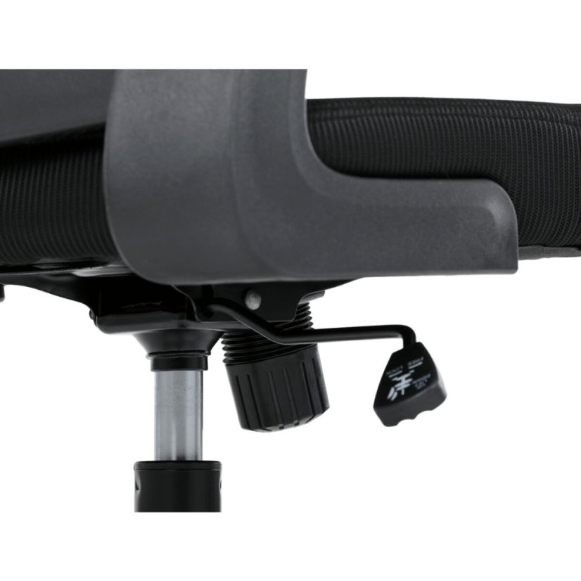 Kancelářská židle, houpací mechanismus, černá, KA-K2021 BK