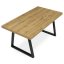 Jídelní stůl rozkládací 160- HT-R5624 OAK, lamino, dub (160 x 90) cm