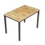 Jídelní stůl 110x70x75cm, mdf, divoký dub, GDT-202 OAK
