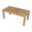 Jídelní stůl 180x90x75, masiv dub bílý, povrchová úprava olejem, nohy 10x10 cm