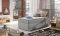 Kontinentální postel Boxspring RICCO sv.šedá 90x200cm