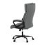 Kancelářské křeslo, houpací mechanismus, šedá ekokůže, KA-Y346 GREY