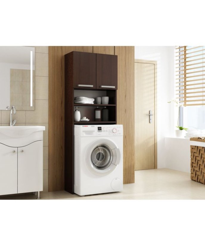 Skříňka nad pračku POLAR wenge