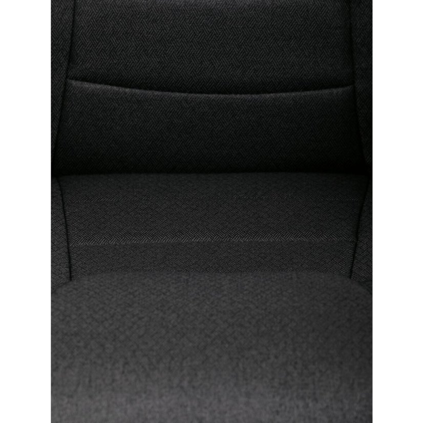Kancelářské křeslo, houpací mechanismus, černá látka, KA-C713 BK2