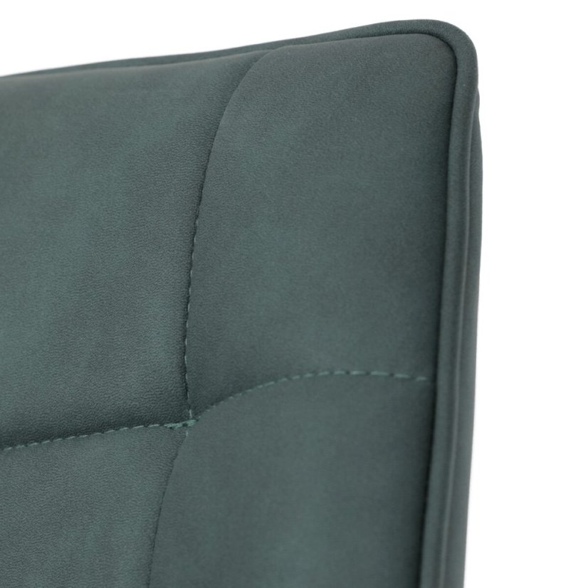 Pracovní židle, výškově nastavitelná, zelená látka, KA-V3120 GRN3