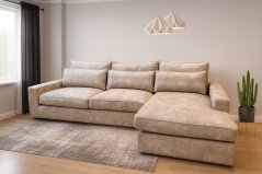 Rohová sedačka KLARIN MINI béžová