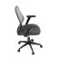 Kancelářská židle, houpací mechanismus, šedá síťovina, KA-V3149 GREY
