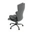 Kancelářské křeslo, houpací mechanismus, šedá ekokůže, KA-Y346 GREY