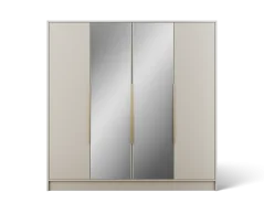 Lunara 200 otočná skříň kašmír (kód KG) (200 x 200) cm – 2 police pro přehledné uložení