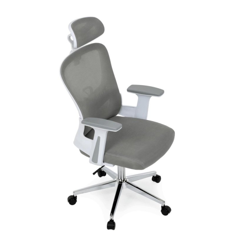 Kancelářská židle, houpací mechanismus, šedá, KA-K2031 GREY