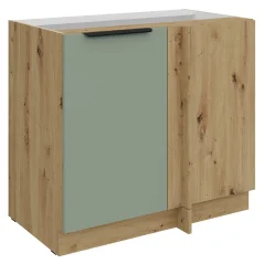 Spodní skříňka ARSANY 105 ND 1F BB, aquamarine/dub artisan (90 x 82) cm