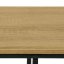 Odkládací stolek 30x40x66cm, mdf, divoký dub, CT-G1040 OAK