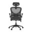 Kancelářská židle, houpací mechanismus, šedá, KA-K2021 GREY