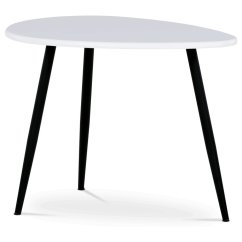 Odkládací stolek 60x40x45cm, mdf, bílá, AF-3011 WT