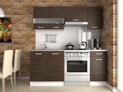 Kuchyňská linka LUSSI III 180x120 wenge