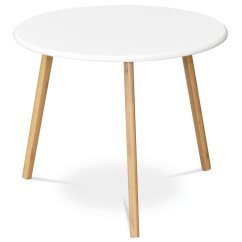 Konferenční stolek 60x60x51cm, mdf, bílá, AF-1144 WT