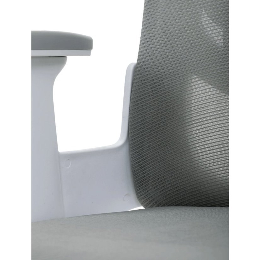 Kancelářská židle, houpací mechanismus, šedá, KA-K2031 GREY