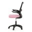 Dětská židle, houpací mechanismus, růžová síťovina, KA-K2006 PINK