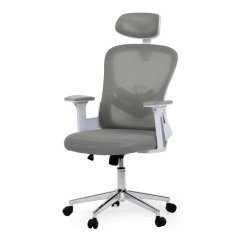Kancelářská židle, houpací mechanismus, šedá, KA-K2031 GREY