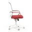Kancelářská židle, houpací mechanismus, červená látka, KA-S425 RED