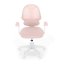 Dětská židle, výškově nastavitelná, růžová síťovina, KA-W8008 PINK