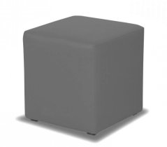 Taburet CUBE látka (33 x 33) cm – měkká PUR pěna pro pohodlné sezení