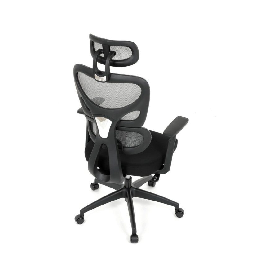 Kancelářská židle, houpací mechanismus, šedá, KA-K2080 GREY