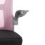 Dětská židle, výškově nastavitelná, růžová síťovina, KA-K2008 PINK