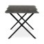 Jídelní stůl 160x90cm, mdf, šedý dub, HT-F4316 GREY - Barva: hnědá#eup349684euv2