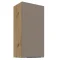 Horní skříňka FRISBO 45 G-90 1F, sandgrau/dub artisan (45 x 90) cm