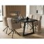 Jídelní stůl rozkládací 160-240x90 cm, lamino, šedý dub, HT-R5624 GREY
