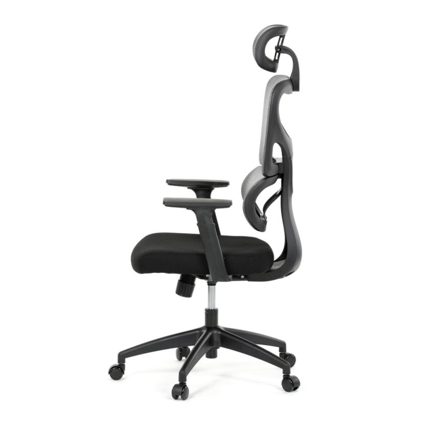 Kancelářská židle, houpací mechanismus, šedá, KA-K2080 GREY
