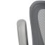 Dětská židle, výškově nastavitelná, šedá síťovina, KA-K2008 GREY