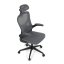 Kancelářská židle, houpací mechanismus, šedá, KA-K2021 GREY
