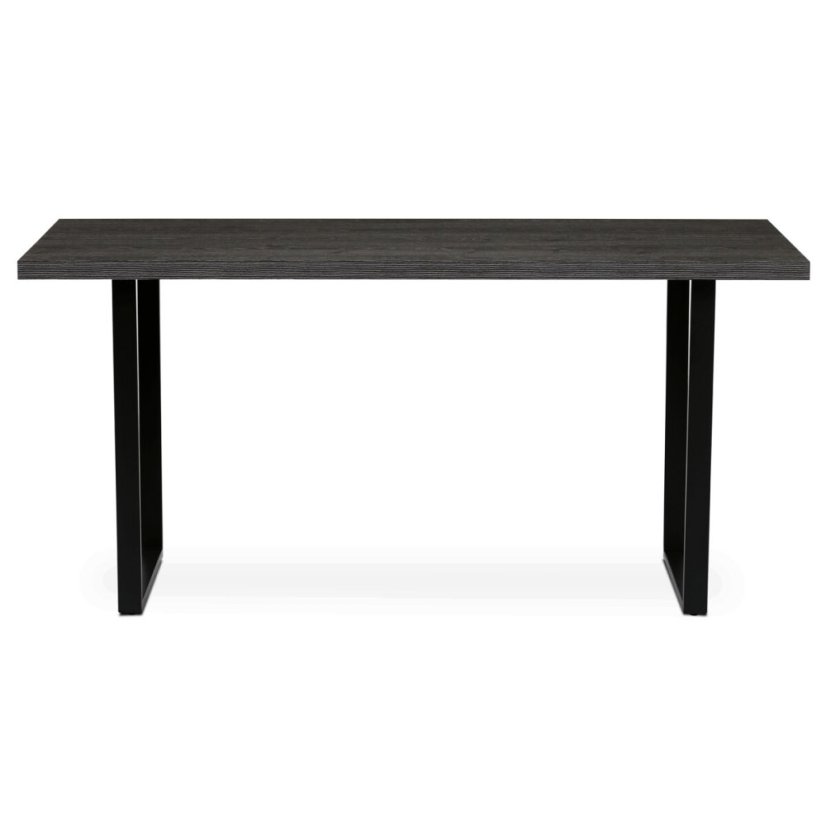 Jídelní stůl 160x80cm, lamino, šedý dub, HT-R5216 GREY