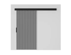 Perion 106 Posuvné dveře bílá (106 x 205) cm – 1 dveřní křídlo bez nároku na místo při otevírání