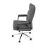 Kancelářské křeslo, houpací mechanismus, šedá ekokůže, KA-D8104 GREY