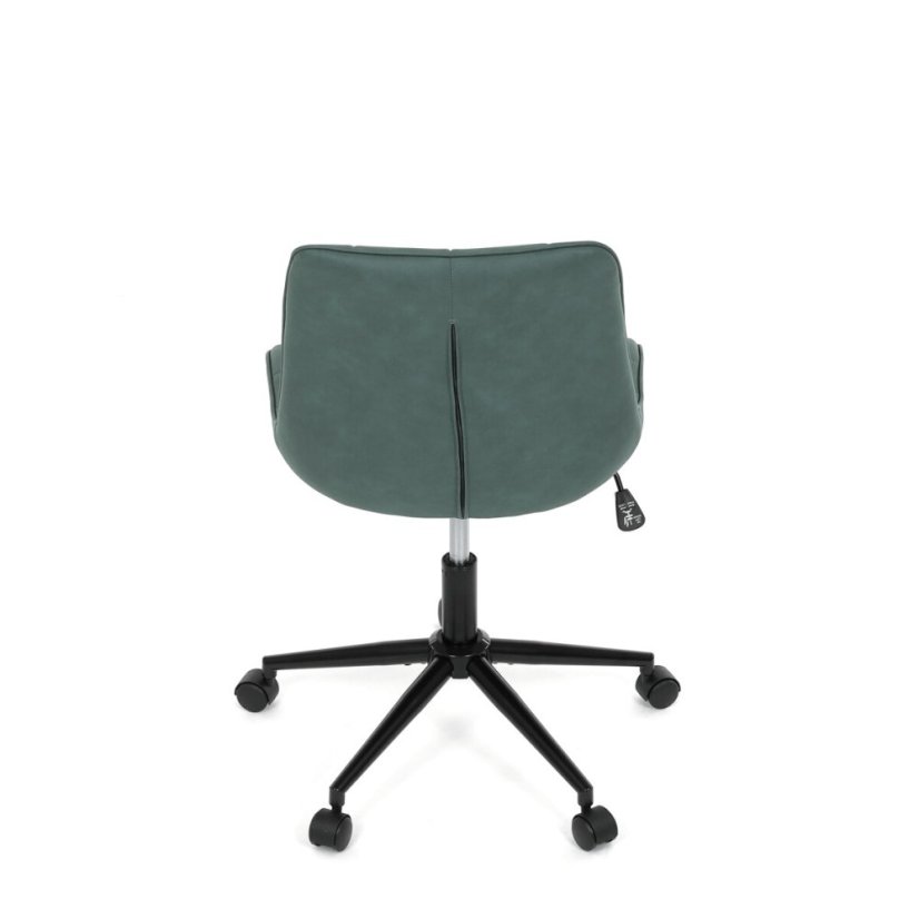 Pracovní židle, výškově nastavitelná, zelená látka, KA-V3120 GRN3