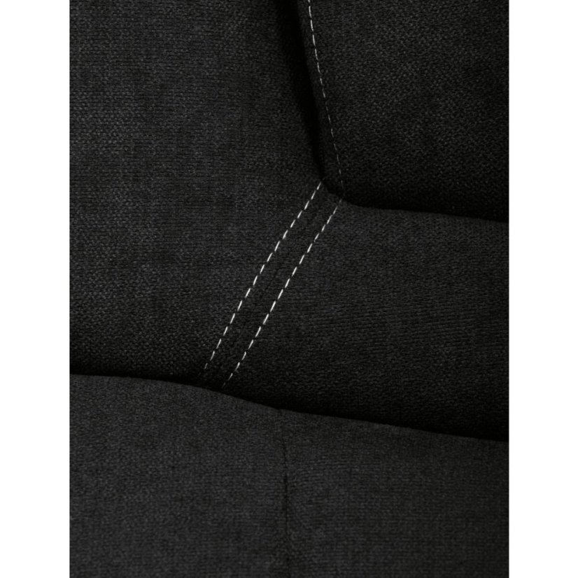 Kancelářské křeslo, houpací mechanismus, černá látka, KA-C715 BK2