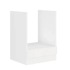 Skříňka na sporák SPLIT 60 DG BB, bílá (60 x 82) cm